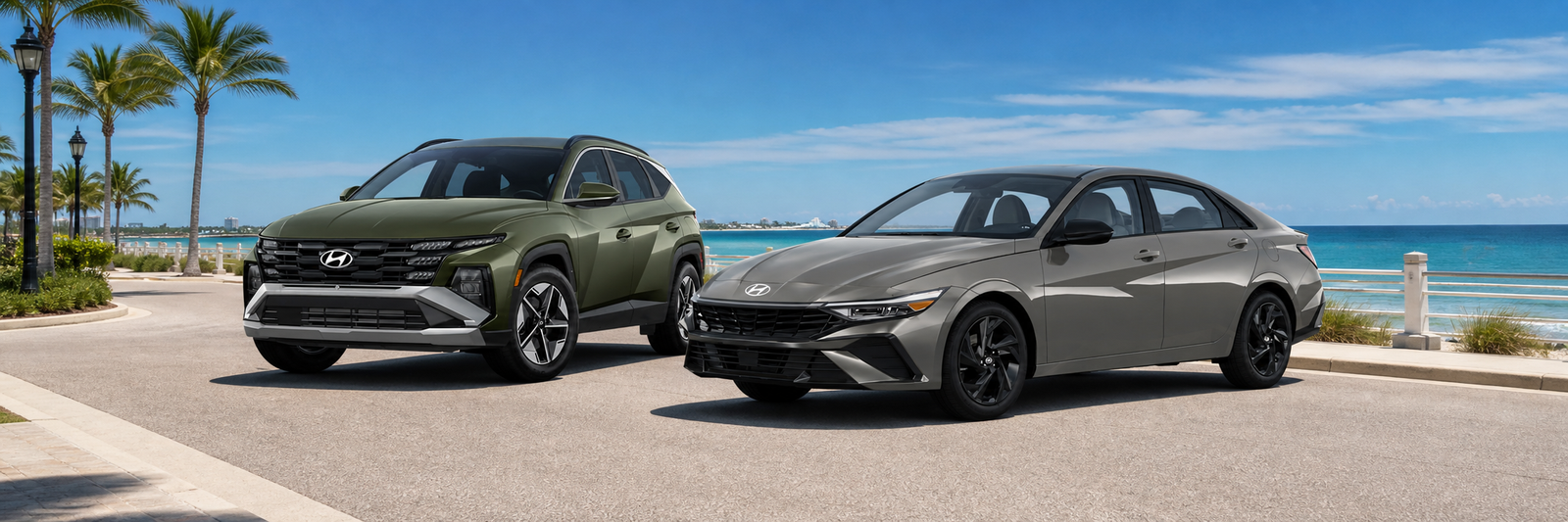 Freedom Route Transportation Hyundai Tucson and Hyundai Elantra
